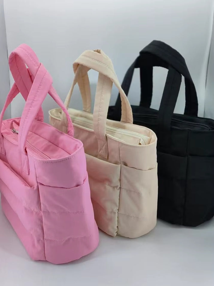 New Large Capaci Nylon Tote Bag Faion Travel Oulder Handbag Women'S Crossbody Bag Casual Simple Sle with Zipper