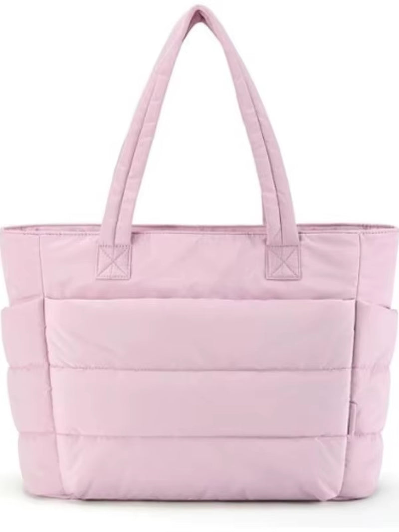 New Large Capaci Nylon Tote Bag Faion Travel Oulder Handbag Women'S Crossbody Bag Casual Simple Sle with Zipper